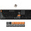 Keychron P6 Ultra 8K Ασύρματο Μηχανικό Gaming Πληκτρολόγιο με Keychron Silk POM Brown Διακόπτες RGB Black