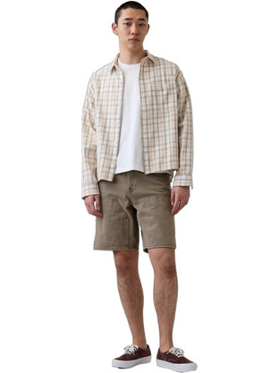 Gap 9'' Ανδρική Βερμούδα Τζιν Καφέ 898962002