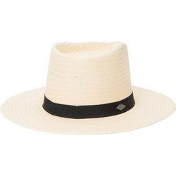Hurley Villa Γυναικείο Καπέλο Boater Ψάθινο Μπεζ HIHW0044-235