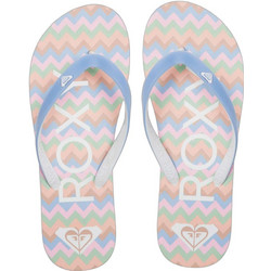 Roxy Tahiti Γυναικείες Σαγιονάρες Γαλάζιες ARJL100869-BHZ