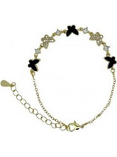 RO Accessories Γυναικείο Βραχιόλι Αλυσίδα Xρυσό BR135