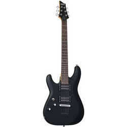 Schecter C-6 Deluxe LH Ηλεκτρική Κιθάρα ST Style με Μαγνήτες HH & Ταστιέρα Rosewood Matte Black