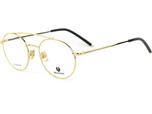 Belstaff BLACKROD-S016 Σκελετός Γυαλιών Οράσεως +4.50 με Clip-On Μεταλλικός Χρυσός