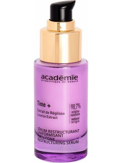 Academie Time+ Restructurant Uniformisant Αντιγηραντικό Ενυδατικό Serum Προσώπου 30ml