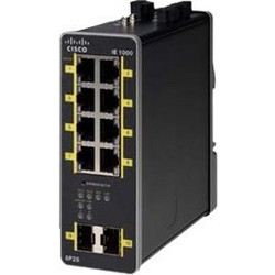 Cisco IE-1000-8P2S-LM Managed L2 Switch με 8 Θύρες Ethernet 1000Mbps και 2 SFP θύρες