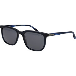 Hackett HSK3359 664 Ανδρικά Γυαλιά Ηλίου Τετράγωνα Κοκάλινα Μαύρα με Μαύρο Φακό
