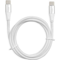 iBox IKUTC Braided USB-C to USB-C 60W 2m White