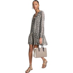 Michael Kors Mini Βραδινό Φόρεμα Γκρι MT581DQABE-120