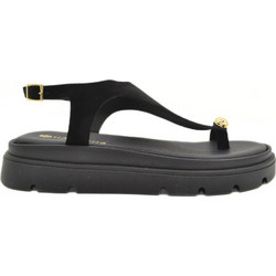 Hawkins Ziz Γυναικεία Σανδάλια Suede Μαύρα 924