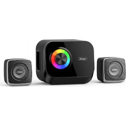 Andowl Q-YX36 Ηχεία Υπολογιστή 2.1 με RGB Φωτισμό Μαύρα