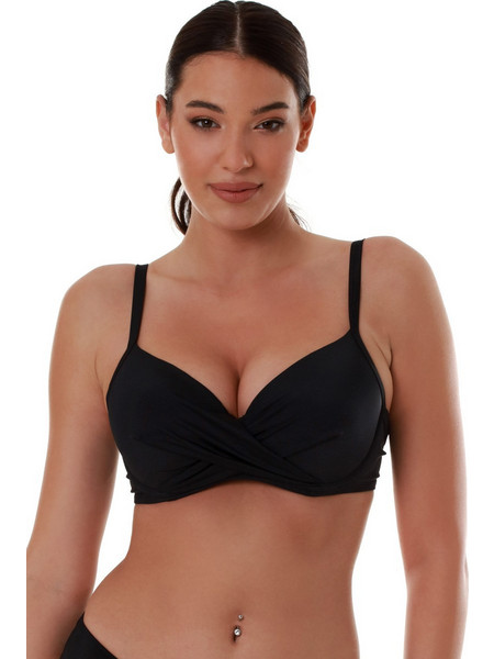 Bluepoint Bikini Top με Ενίσχυση Μαύρο 26066098E-02