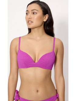 Ysabel Mora Bikini Top με Ενίσχυση Μωβ 83467
