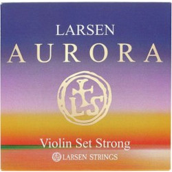Larsen Strings Aurora Alu Σετ 4 Χορδές Βιολιού Hard Tension