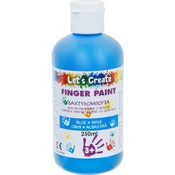 Little President Δακτυλομπογιά Μπλε 250ml 1224396