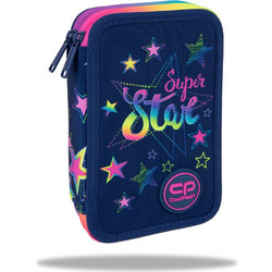 CoolPack Jumper Stars Κασετίνα Γεμάτη με 2 Θήκες Μπλε F066960