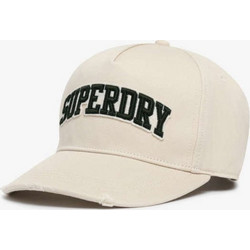 Superdry Ανδρικό Καπέλο Jockey Υφασμάτινο Μπεζ SD0ACY9010198A000000