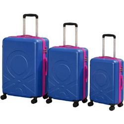 Delsey x Benetton B0376682112 Σετ Βαλίτσες 3τμχ Μπλε