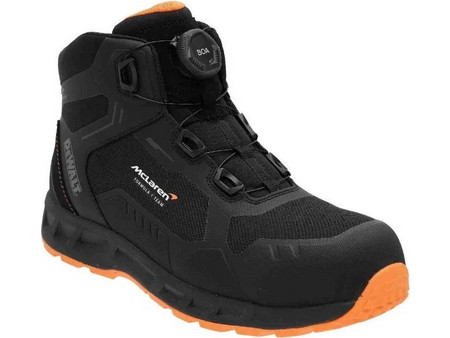 DeWALT McLaren Traction BOA Μποτάκια Ασφαλείας S1 Μαύρα