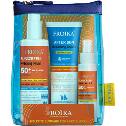 Froika Holistic Suncare Hydrating Fluid SPF50 250ml + Dry Mist SPF50 80ml + After Sun 150ml