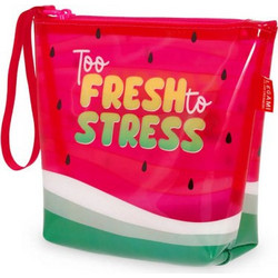 Legami Watermelon Γυναικείο Νεσεσέρ Παραλίας 16x20cm Φούξια