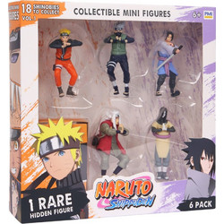 PMI Naruto Shippuden Collectible Mini Figures 6 Pack