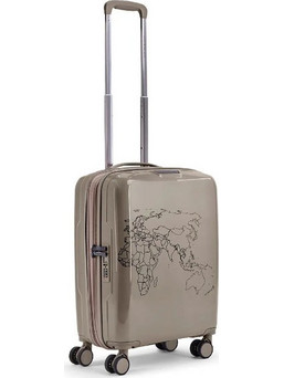 Roncato Βαλίτσα Καμπίνας 55x40x20cm με 4 Ρόδες Γκρι