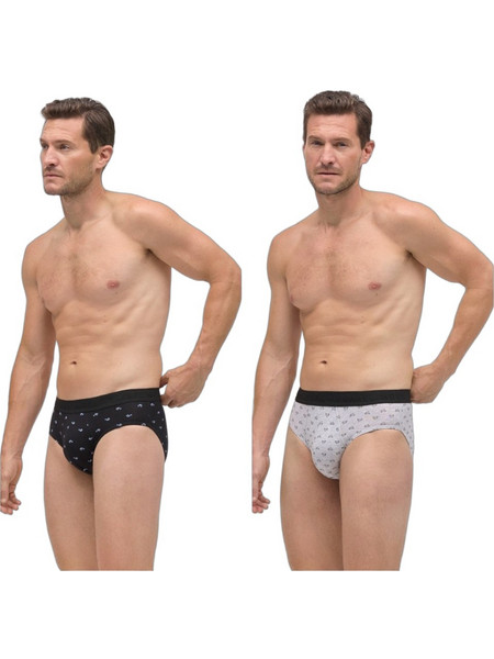Ysabel Ανδρικά Σλιπ Βαμβακερά 2Pack 20415-3