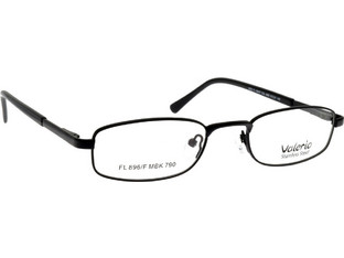 Valerio FL896/F MBK Ανδρικός Σκελετός Γυαλιών Οράσεως Μεταλλικός Μαύρος