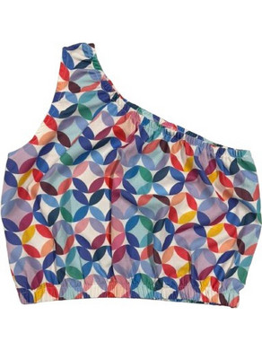 Serafino Παιδικό Crop Top Πολύχρωμο 5561