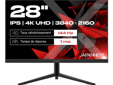 JAPANNEXT JN-IPS280UHD144F IPS Gaming Monitor 28" 3840x2160 4K UHD 144Hz 1ms