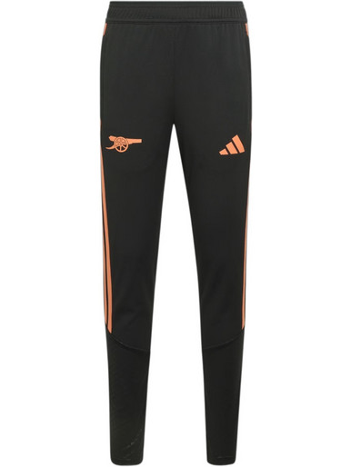 Adidas Arsenal Παιδικό Παντελόνι Φόρμας Μαύρο Πορτοκαλί KC2415