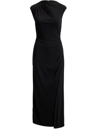 Ralph Lauren Maxi Καλοκαιρινό Φόρεμα για Γάμο / Βάπτιση Μαύρο 200P13958001