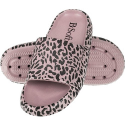 B-Soft Γυναικείες Παντόφλες Καλοκαιρινές Flatforms Λιλά 21066