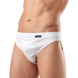 Apple Boxer Ανδρικά Σλιπ Βαμβακερά Λευκά 4Pack 0214210