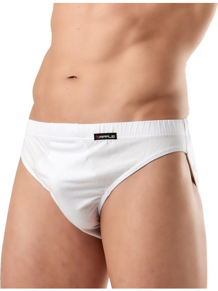 Apple Boxer Ανδρικά Σλιπ Βαμβακερά Λευκά 4Pack 0214210