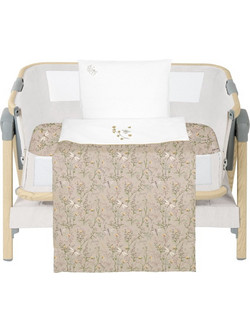 KikkaBoo Secret Garden Σετ Λίκνου Beige 3τμχ