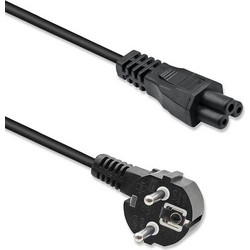 Qoltec 50458 Καλώδιο Τροφοδοσίας Schuko to IEC C5 1.5m