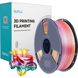 Sunlu Silk PLA+ 1.75mm Rainbow 01 1Kg