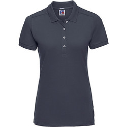 Russell Athletic Γυναικεία Μπλούζα Polo Κοντομάνικη Navy Μπλε R-566F-0