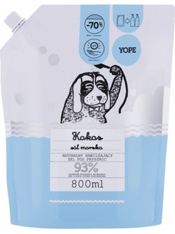 Yope Coconut & Sea Salt Αφρόλουτρο σε Gel Refill 800ml
