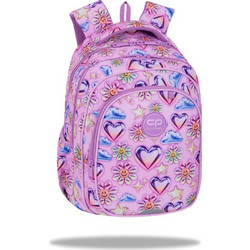 CoolPack Fast Balloons Σχολική Τσάντα Πλάτης Δημοτικού Ροζ F163970