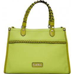 Bag to Bag Γυναικεία Τσάντα Χειρός από Δερματίνη Lime BY-31417