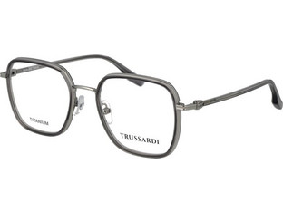 Trussardi TSU1020T T03 Ανδρικός Σκελετός Γυαλιών Οράσεως Μεταλλικός Γκρι