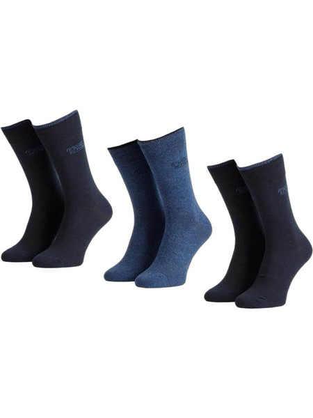 Camel Active Ανδρικές Κάλτσες Ψηλές Navy Μπλε Μπλε 3Pack CA261NOS-6590X