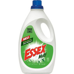 Essex Multi Υγρό Απορρυπαντικό Πλυντηρίου για Λευκά & Χρωματιστά 65 Μεζούρες 3.2lt
