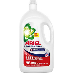 Ariel Professional Extra Stain Removal Επαγγελματικό Υγρό Απορρυπαντικό Πλυντηρίου 90 Μεζούρες