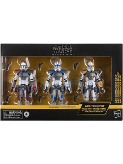 Hasbro Star Wars The Black Series The Clone Wars ARC Trooper Havoc Colt & Blit Σετ Φιγούρες Δράσης για 4+ Ετών 15cm