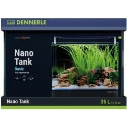 Dennerle Nano Scaperstank Basic Ενυδρείο Ψαριών με Φωτισμό 35lt Μαύρο