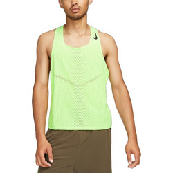Nike Dri-FIT ADV AeroSwift Racing Singlet Ανδρικό Αθλητικό T-Shirt Lime DM4624-358