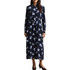 Gant Midi Καθημερινό Φόρεμα Floral Σεμιζιέ Μεταξωτό Navy Μπλε 3GW4503541-433